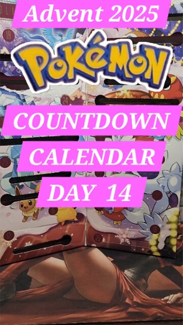 Advent Day 14 Pokémon Countdown Calendar