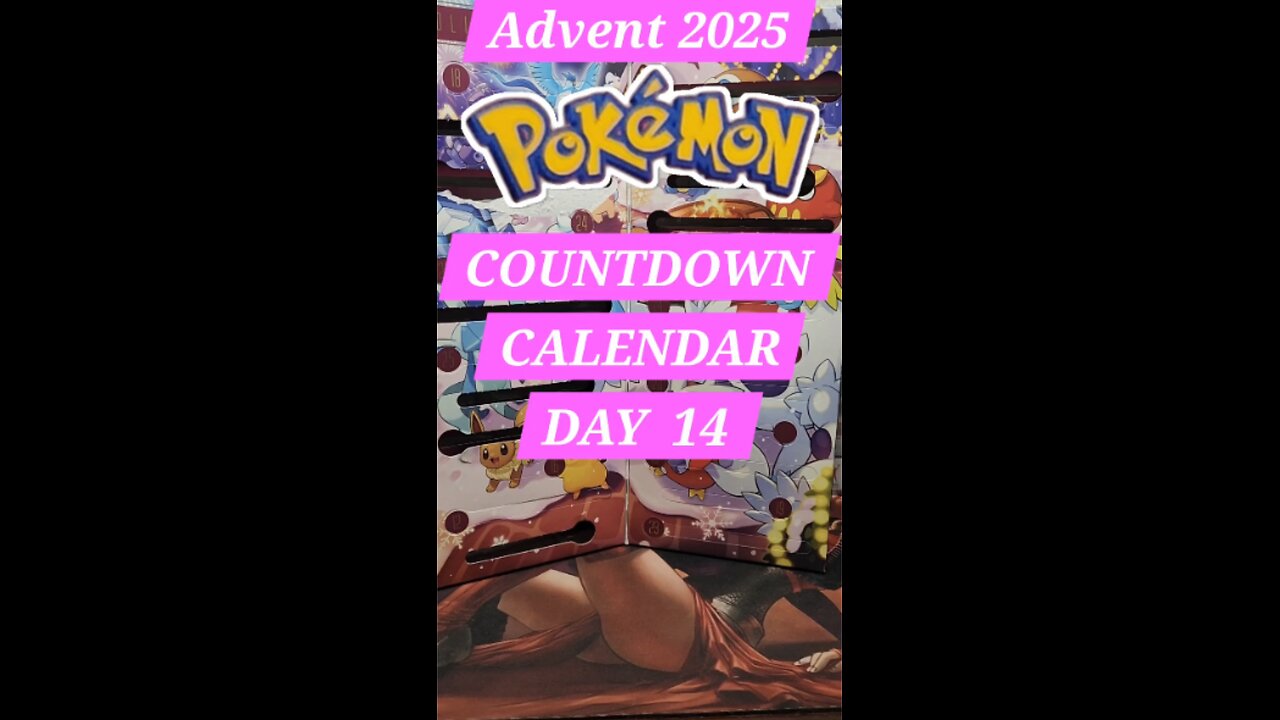 Advent Day 14 Pokémon Countdown Calendar
