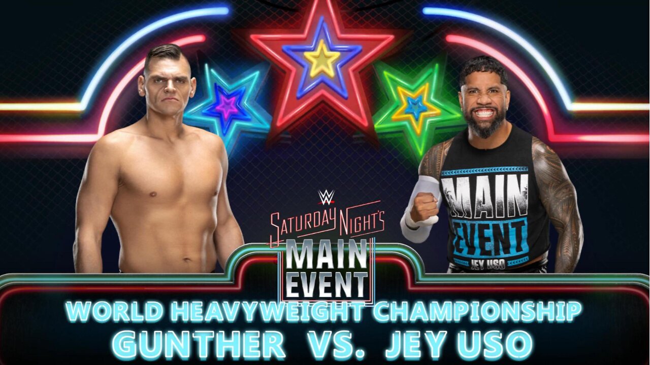 Gunther vs Jey Uso