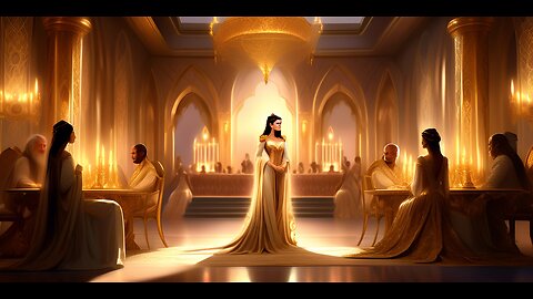 Книга Эсфирь, Библия, Синодальный перевод (1876) (RUS-SYN) Иллюстрировано ИИ (Версия 3)