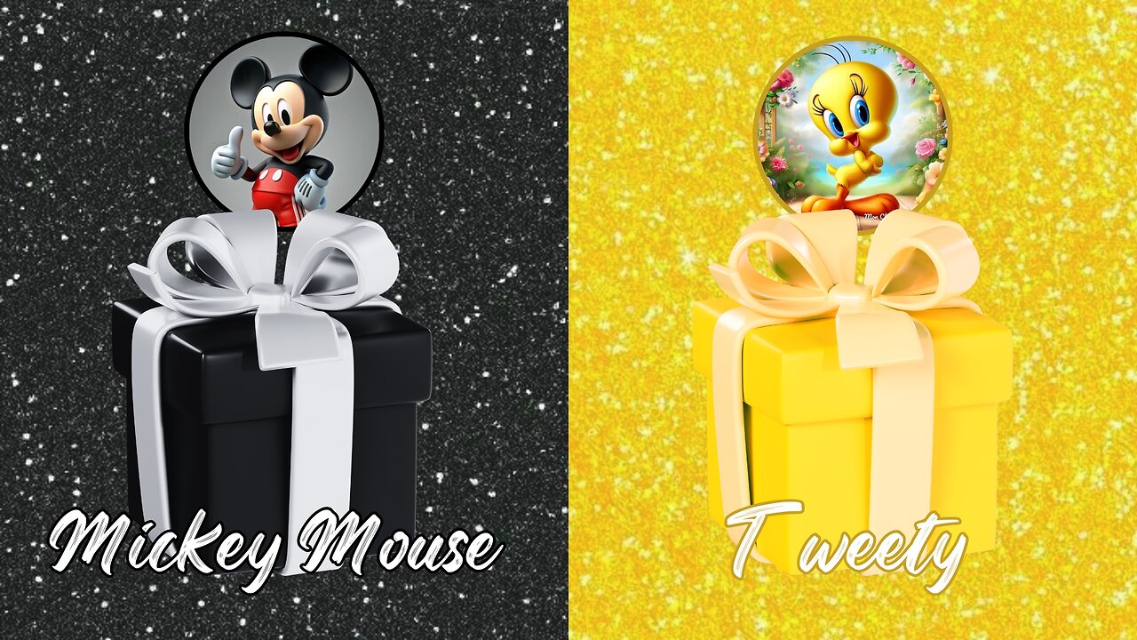 Mickey Mouse 🐭 vs Tweety 🐥 – Who Wins the Cuteness Battle? 💖🔥