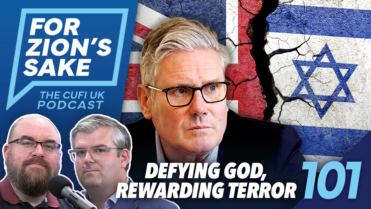 EP101 For Zion's Sake Podcast - "Not In Our Name" - We Denounce Palestinian Recognition