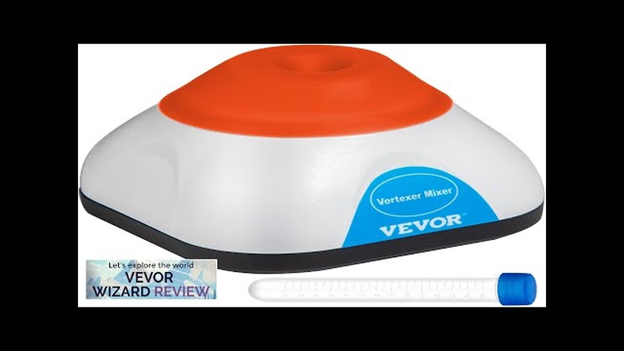 VEVOR Vortex Mixer 6000rpm Mini Vortex Mixer Shaker Touch Function USB Charging Review