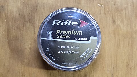 Airgun Wadcutter Wednesday #9 Rifle