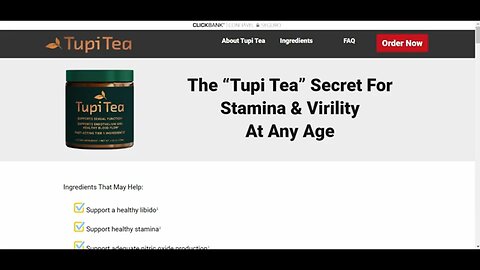 TUPI TEA - Everything You Need to Know - TUPI TEA Is Really Natural?