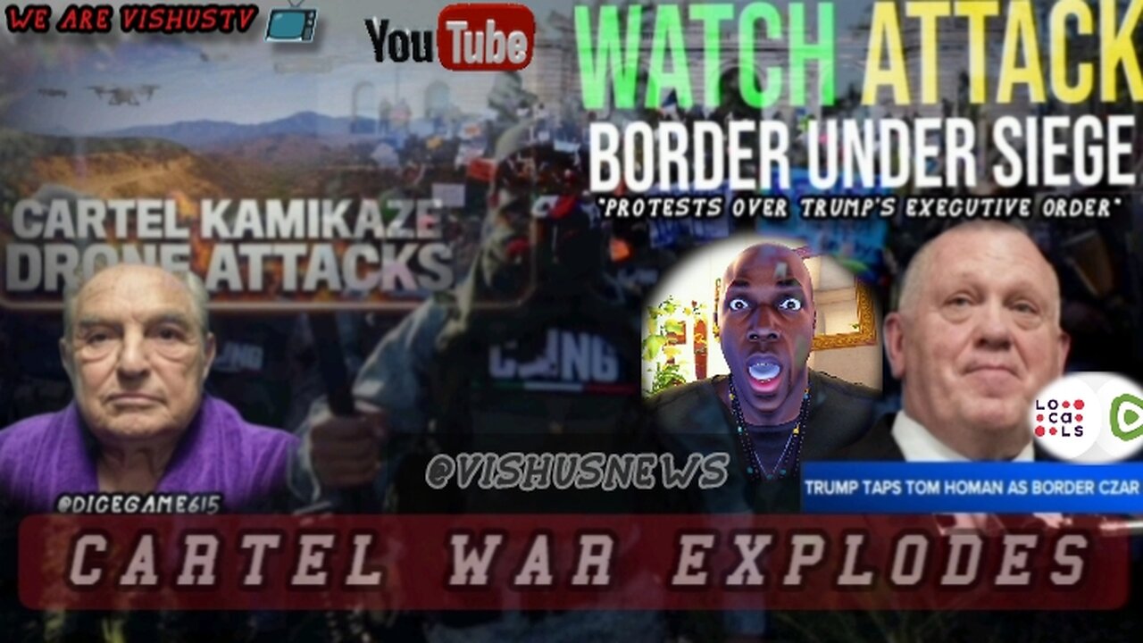 The Cartel's Drone Attacks And The Protests🪧Over Deportation... #VishusTv 📺