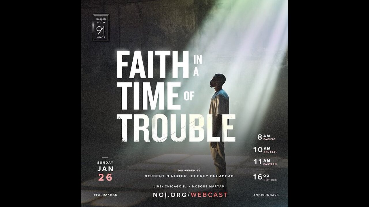 Faith In The Time Of Trouble