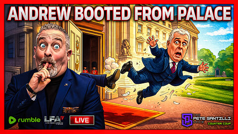 FORMER PRINCE ANDREW BOOTED FROM ROYAL PALACE AFTER EPSTEIN DOCUMENT RELEASE | COUNTER COUP WITH PETE SANTILLI 2.4.26 5PM