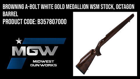 Browning A-Bolt White Gold Medallion WSM Stock, Octagon Barrel - B357807000