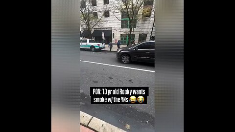 60 Year Old Man Tried To Fight Some Young Security Guards And Got Leaked After He Kept Rushing Up