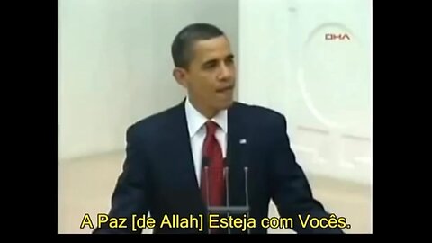 Obama se comporta como um verdadeiro muçulmano