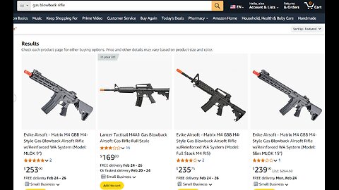Amazon the new place for Airsoft Savings AND Deals ?