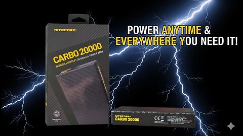 Is This the BEST Power Bank for EDC? Nitecore Carbo 20K Review