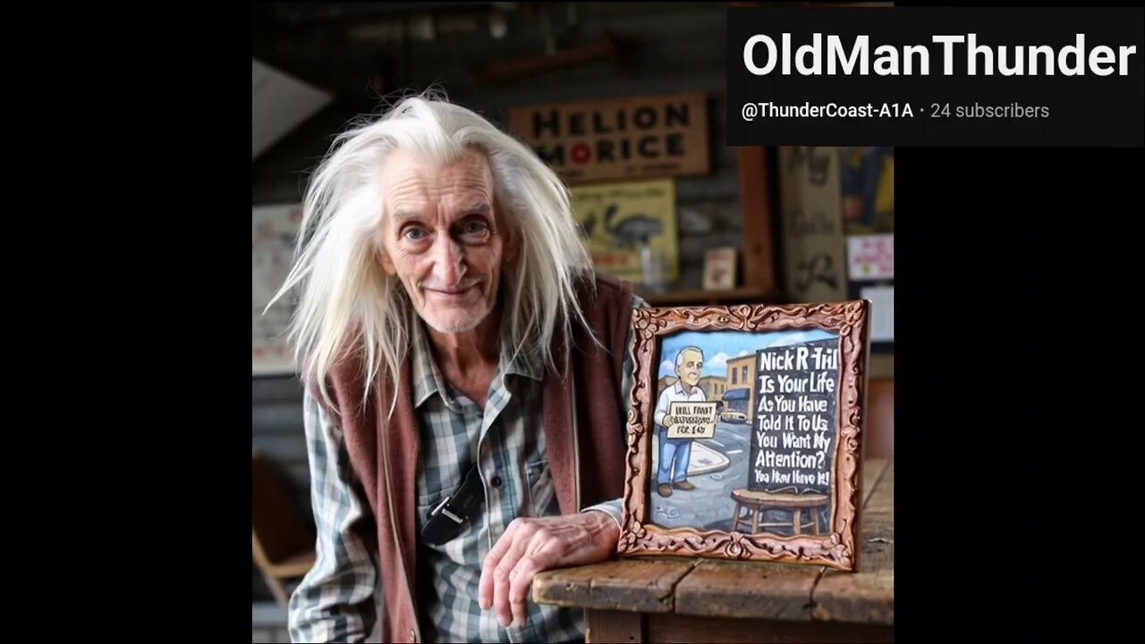 Old Fossil Fraglrock Thunder Got Nikky On His Radar...lol 😆😂🤣