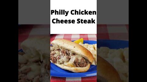 Philly Chicken Cheese Steak #shorts