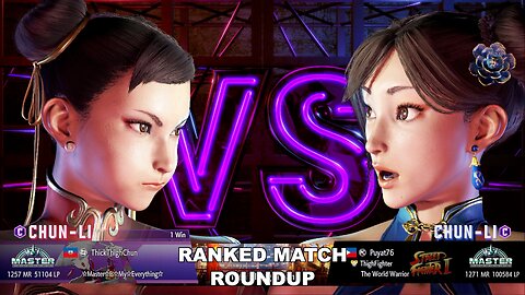 Kuya Kalbo SF6 Ranked Roundup. Chun Li Master Rank [Hori Fight Stick]