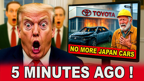 Trump GOES NUTS as Japan QUITS U.S. Auto Market of Trump's tariffs - $60B US Disappear