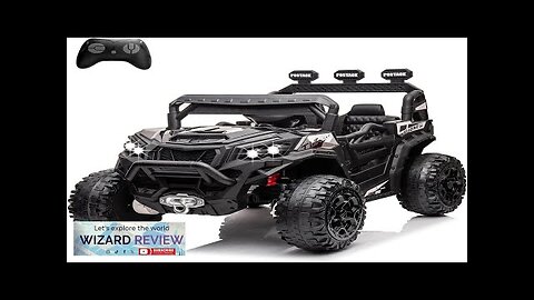 4x4 Kids Ride On Car with Remote Control 24V Battery Powered Ride Review