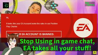 Stop Using in game chat, EA takes all your stuff!