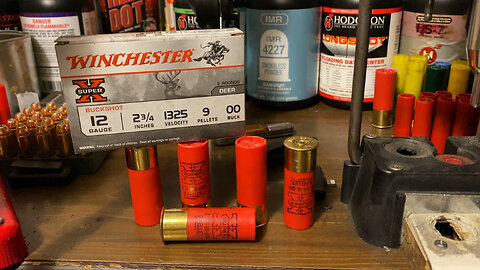 Winchester 12 Gauge 9 Pellet 00 Buck (Made In France) - Breakdown