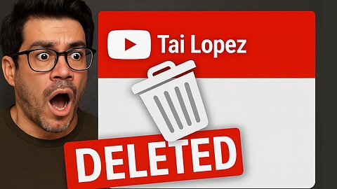 Tai Lopez Is DONE — YouTube Deletes His Channel After $112M Scam Case