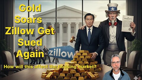 📈 Gold Soars, Zillow Sued, DR Horton Hit — But Orlando Rebounds