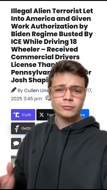 Victor Reacts: Are Democrat Governors Competing to Give CDLs to the Worst People?