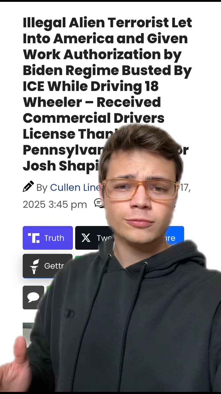 Victor Reacts: Are Democrat Governors Competing to Give CDLs to the Worst People?