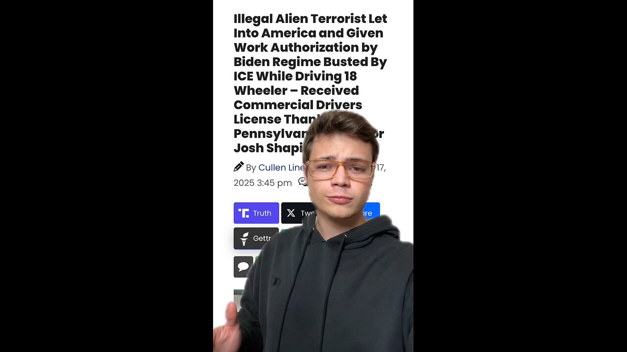 Victor Reacts: Are Democrat Governors Competing to Give CDLs to the Worst People?