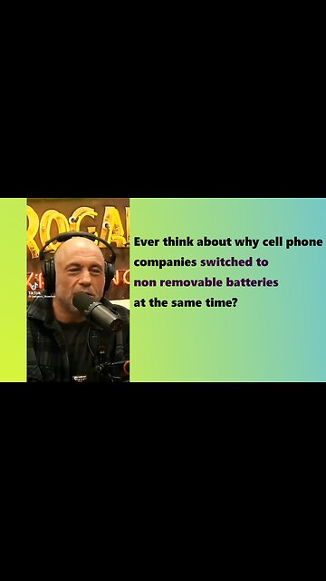 Why cell phones switched to non removable batteries at the same time