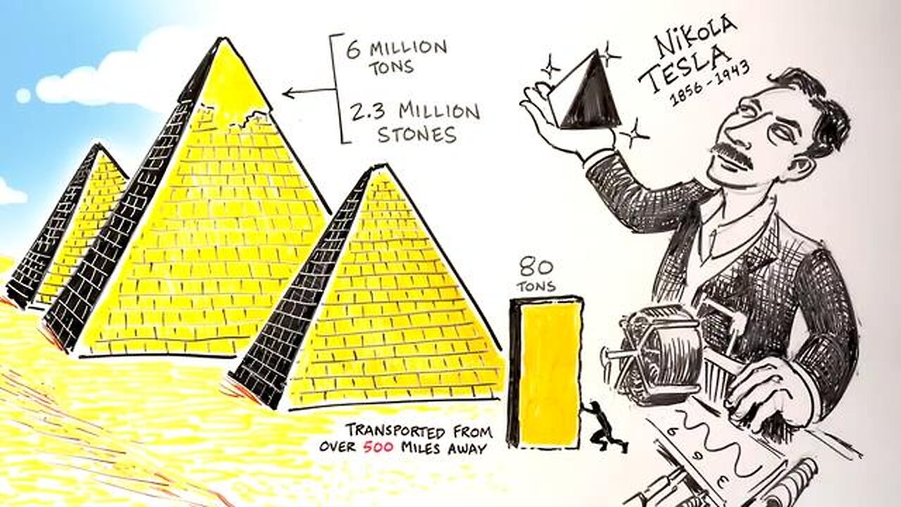 Nikola Tesla - Limitless Energy & the Pyramids of Egypt YT After Skool