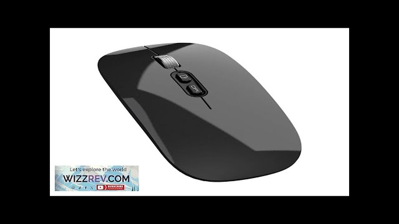 HXSJ M103 Wireless Mouse 2.4G Rechargeable Mute 1600DPI Opto-electronic Mouse for Office Review