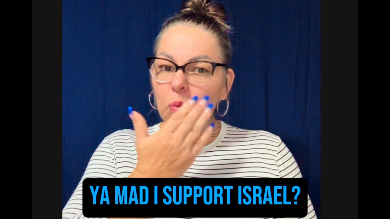 🚨 Ya Mad I Support Israel? 🇮🇱 #ASL #deaf #signlanguage