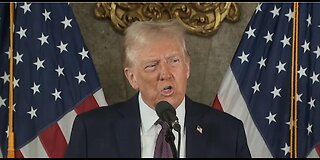 President Trump delivers remarks on the first full day of his second term in office