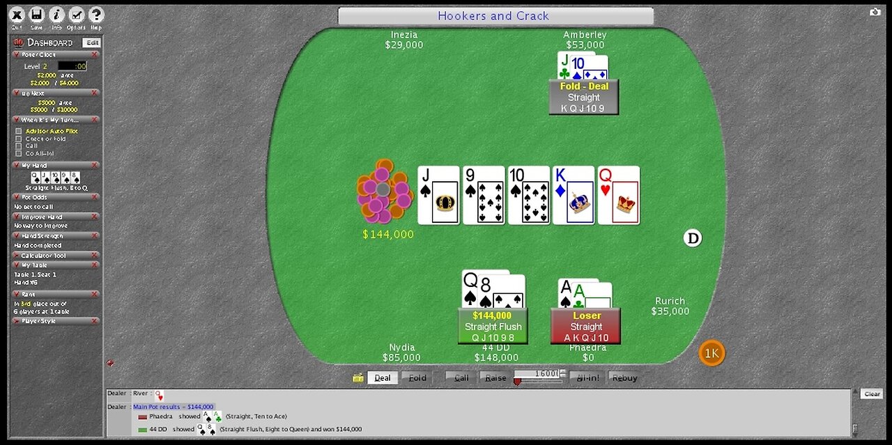 Flopped a Straight Flush