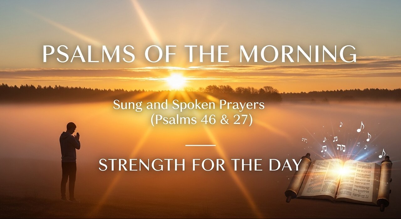 Psalms of the Morning - Sung and Spoken Prayers (Psalms 46 & 27)- “Strength for the Day”