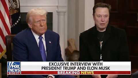 🔴🇺🇸 NEW: Trump / Musk Interview, Part 1 ▪️ Feb 18, 2025