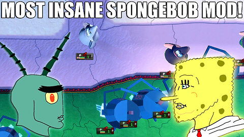 THIS NEW HOI4 SPONGEBOB MOD IS INSANE!