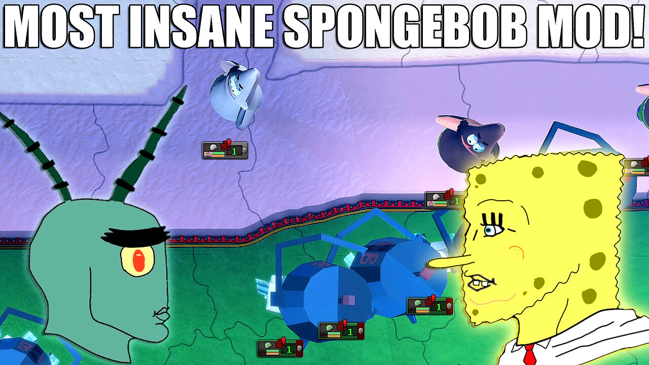 THIS NEW HOI4 SPONGEBOB MOD IS INSANE!