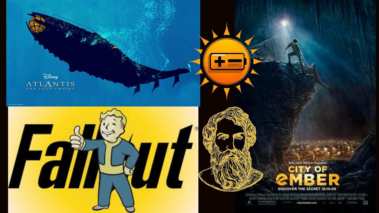 Platos Cave- Atlantis- Fallout- City of Ember With Rick [Psy]OpCypher And Lex