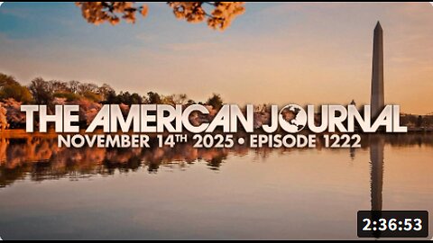 The American Journal: Political Establishment Continues Trying To Link Trump, Bannon To Epstein & Alex Jones Joins Transmission On One Year Anniversary Of Democrats Attempting To Shut Down Infowars! - FULL SHOW - 11.14.2025