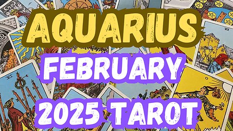 Aquarius ♒️- Finally taking yourself seriously! February 2025 Evolutionary tarot #aquarius #tarotary