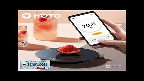 HOTO Smart Kitchen Scale Bluetooth APP Electronic Scale Mechanical Scale Food Weighing Review