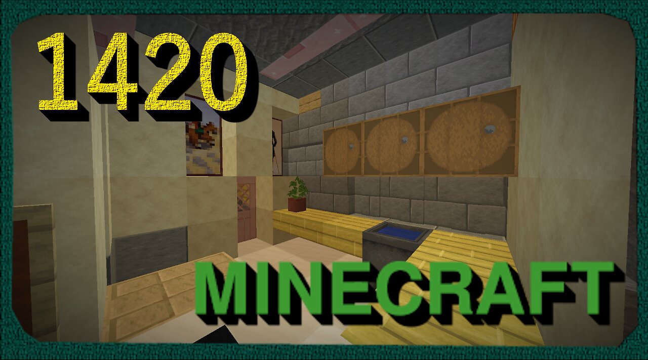 Lets Play Minecraft Episode – 1420 Relative Dimension House: A short trip to the Bathroom