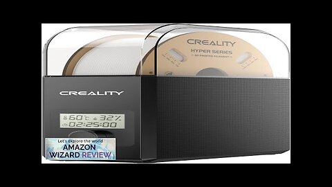 Creality Filament Dryer Box Pro with Fan Upgraded 3D Printer Filament Dryer Review