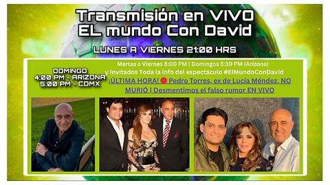 ¡ÚLTIMA HORA! 🔴 Pedro Torres, ex de Lucía Méndez, NO MURIÓ | Desmentimos el falso rumor EN VIVO