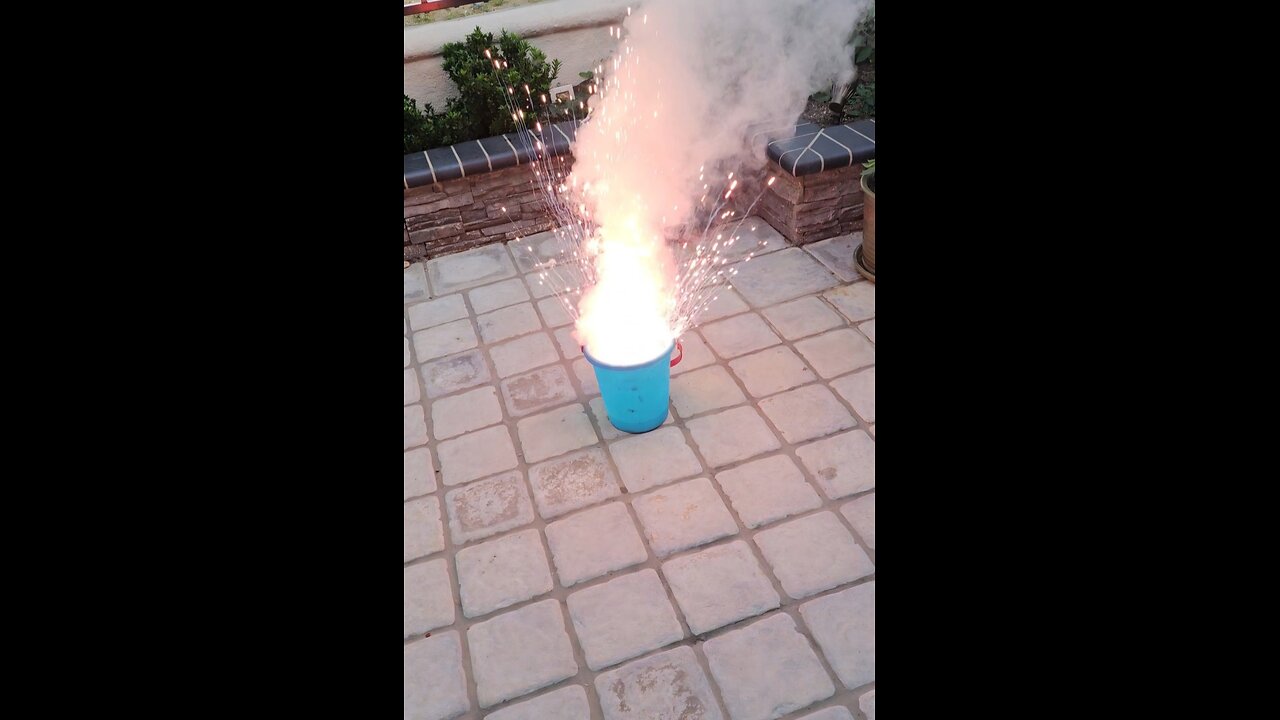 Blowing up a cell phone in a bucket for fun