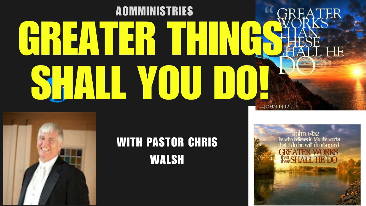 Greater Things: Pray for Miracles Today!