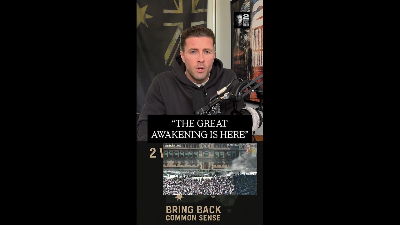 “THE GREAT AWAKENING IS HERE”