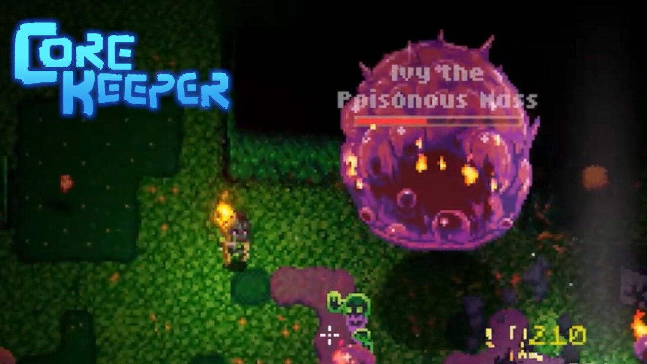 Core Keeper Boss (Solo) – Ivy the Poisonous Mass